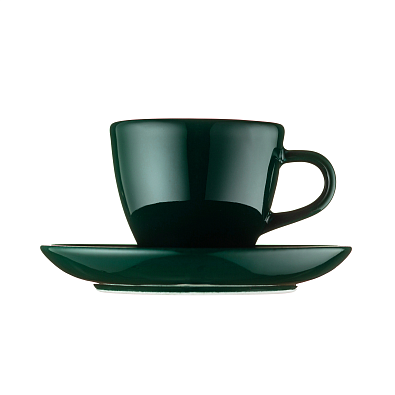 Кофейная пара RISE 70 мл кобальтово-зеленая